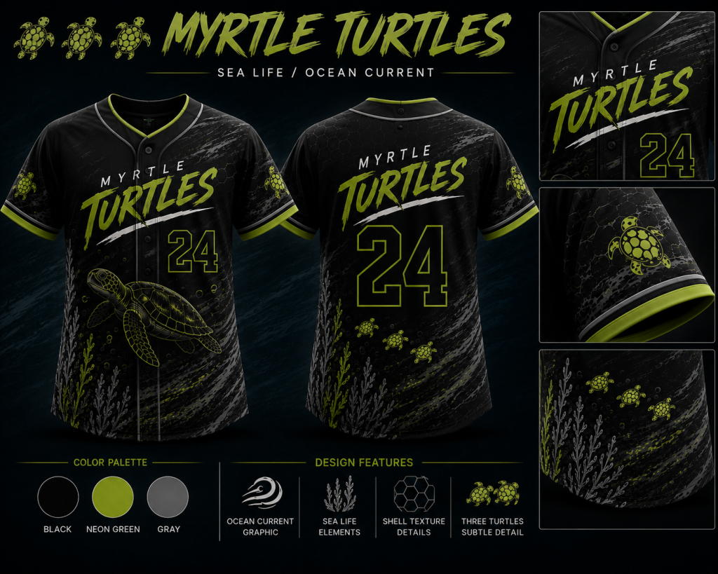 Logo for Myrtle Turtles