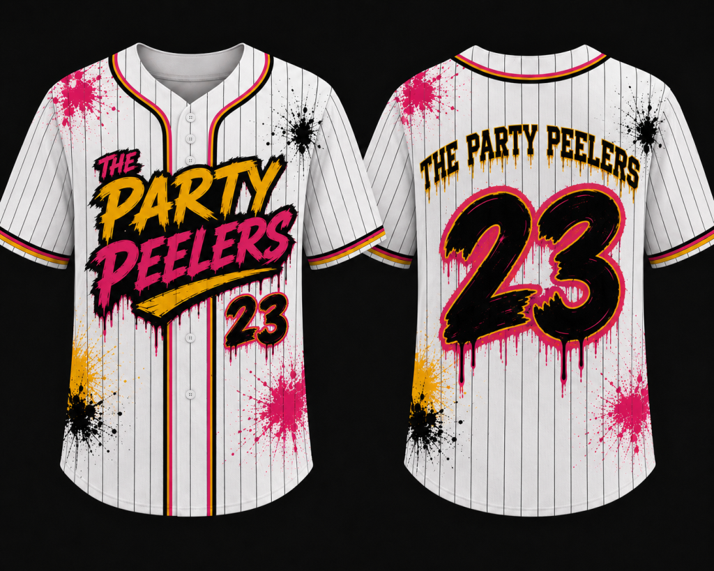 Logo for The Party Peelers