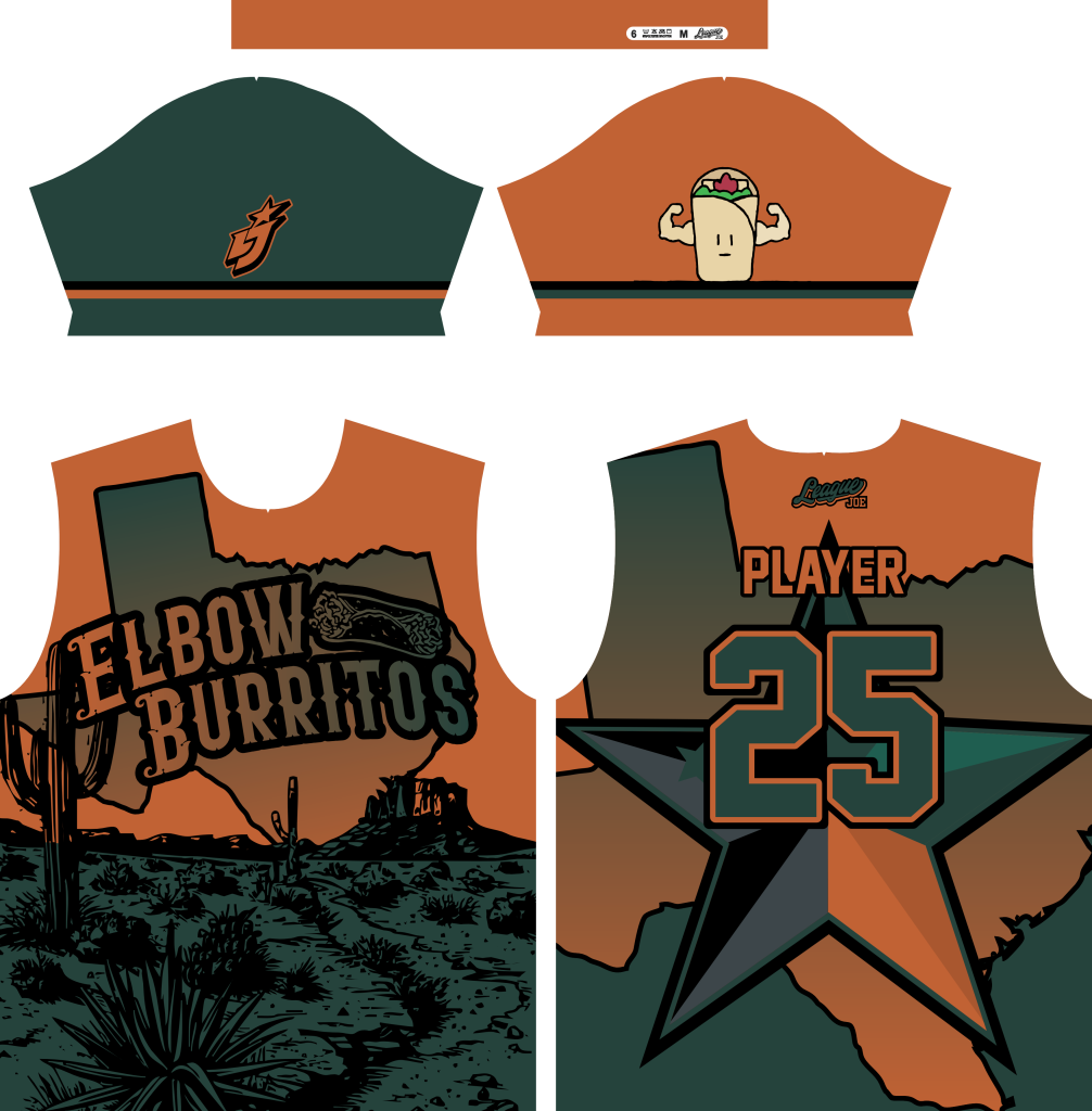 ELBOW BURRITOS Official Jersey
