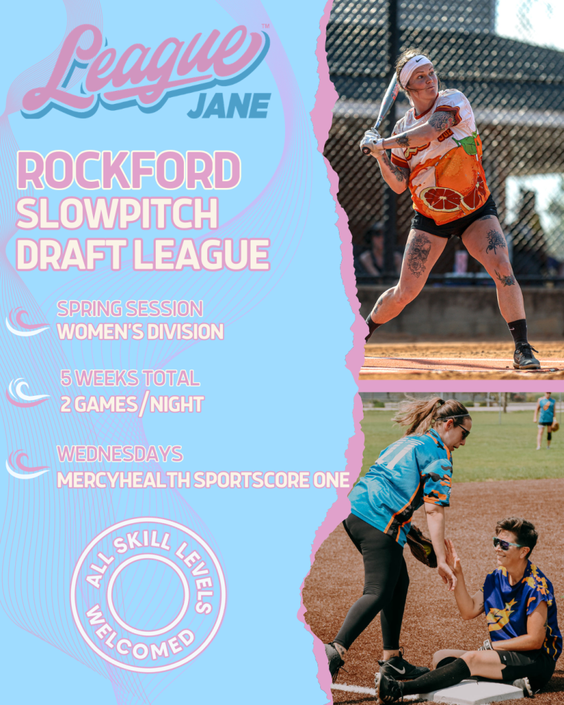 Rockford, IL Slowpitch Draft League Logo