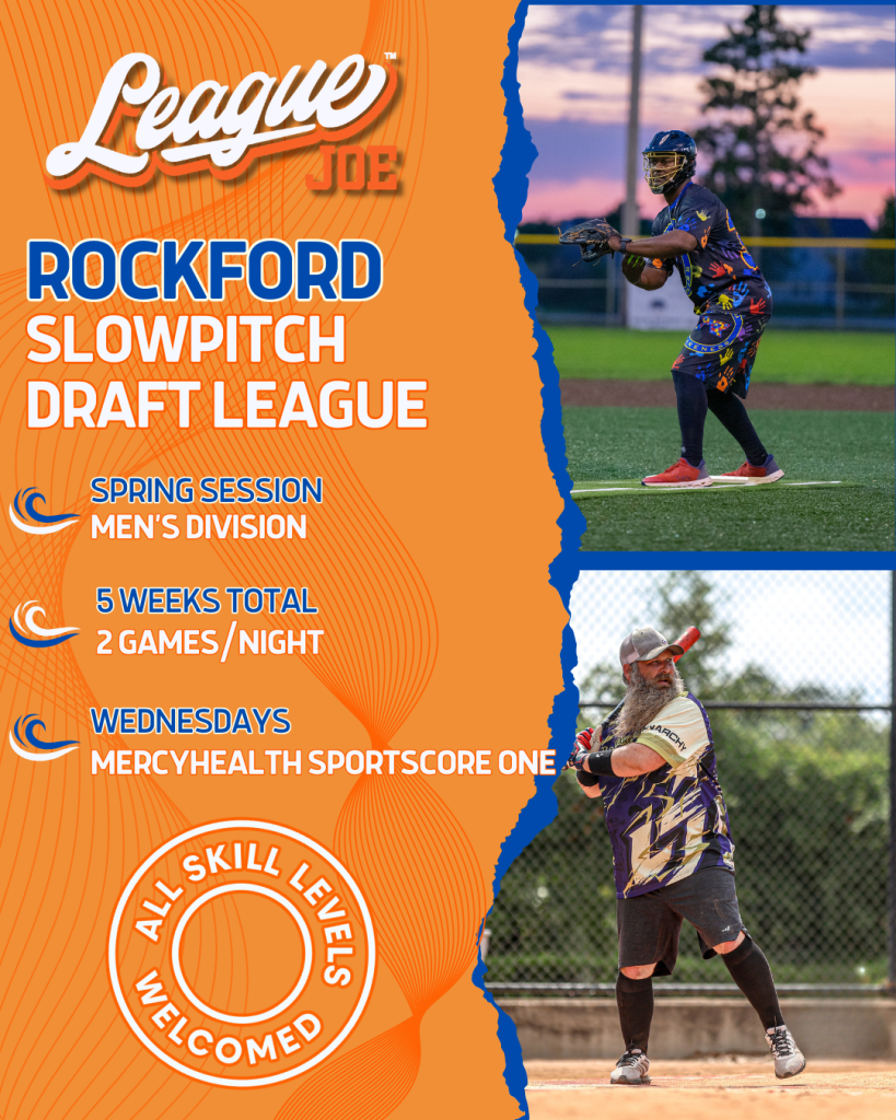 Rockford, IL Slowpitch Draft League Logo