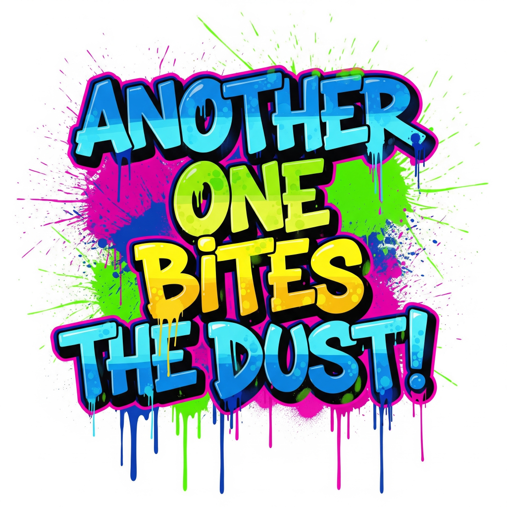 Logo for ANOTHER ONE BITES THE DUST