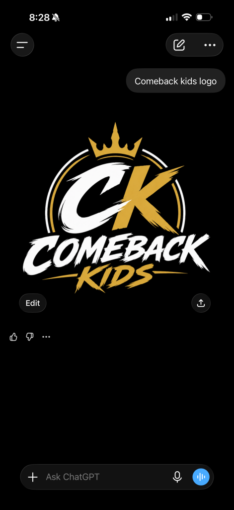 Logo for Comeback Kids