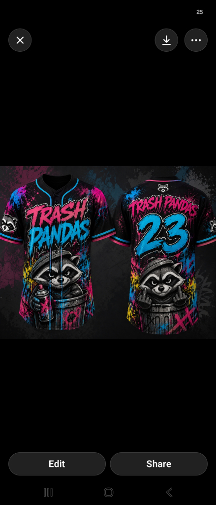 Logo for Trash Pandas