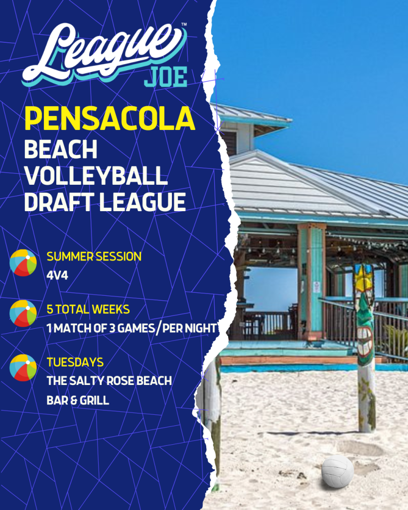 Pensacola Beach Volleyball Logo