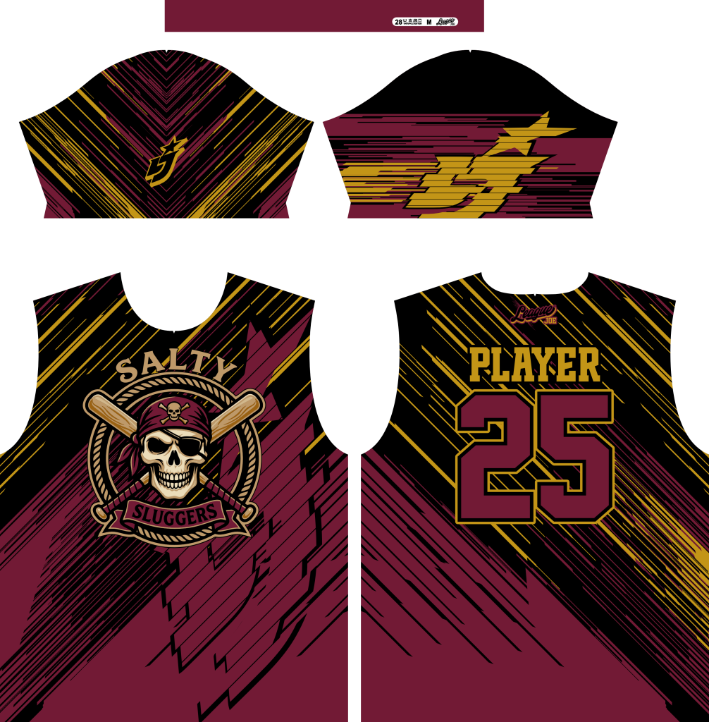 The Salty Sluggers Official Jersey