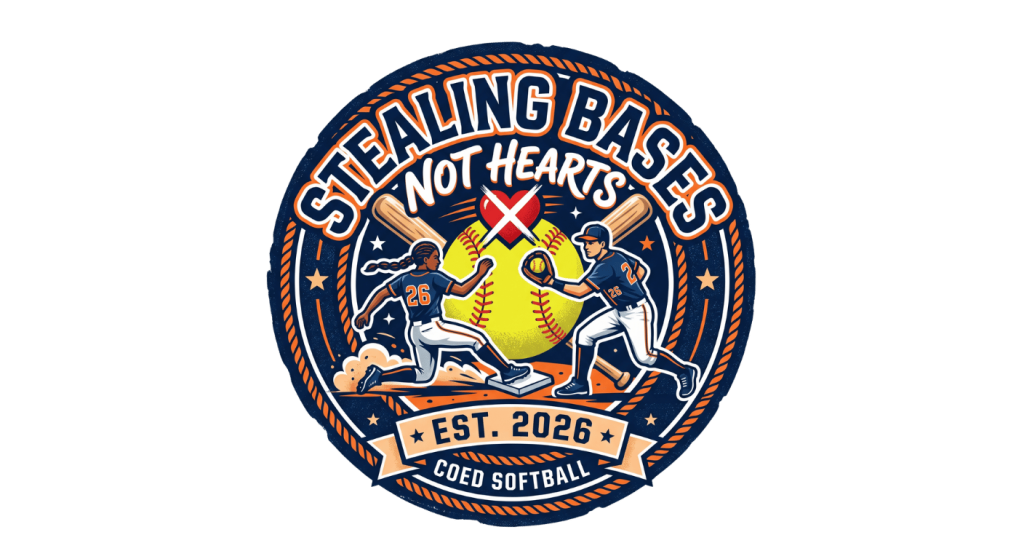Logo for Stealing Bases, Not Hearts