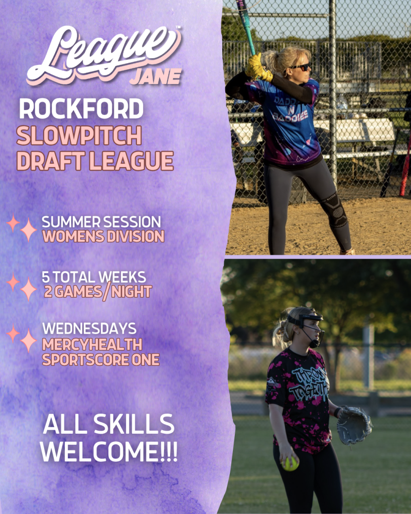 Rockford, IL Slowpitch Draft League Logo
