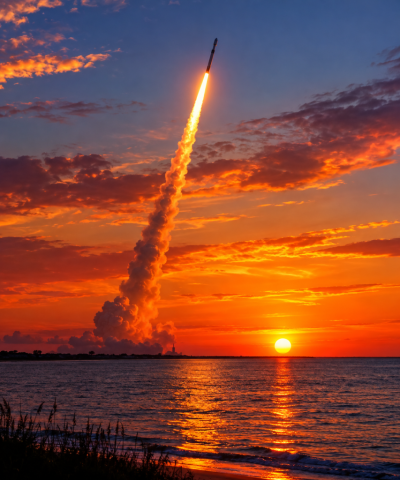 Rockets Across the Sky