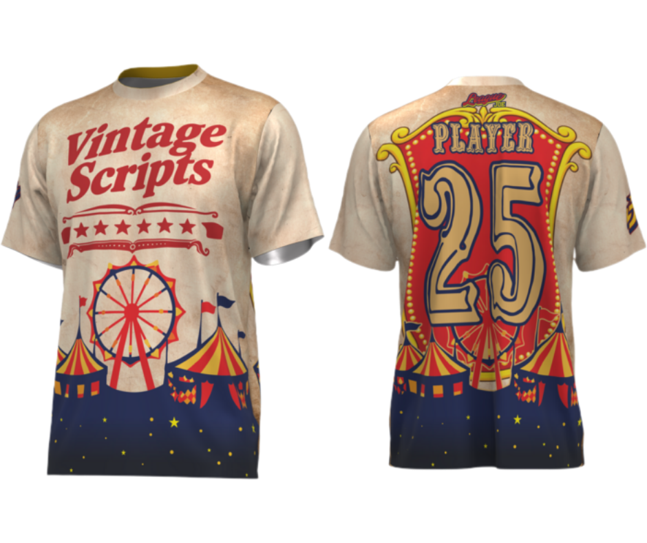 Vintage Scripts Jersey
