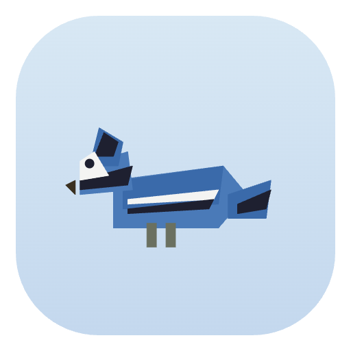 Goofy Blue Jay Avatar